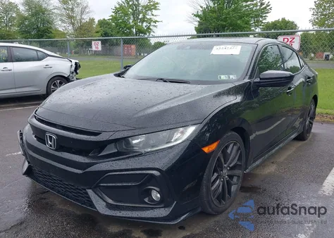 2021 Honda Civic Sport из США, поврежденный, VIN SHHFK7H40MU213928